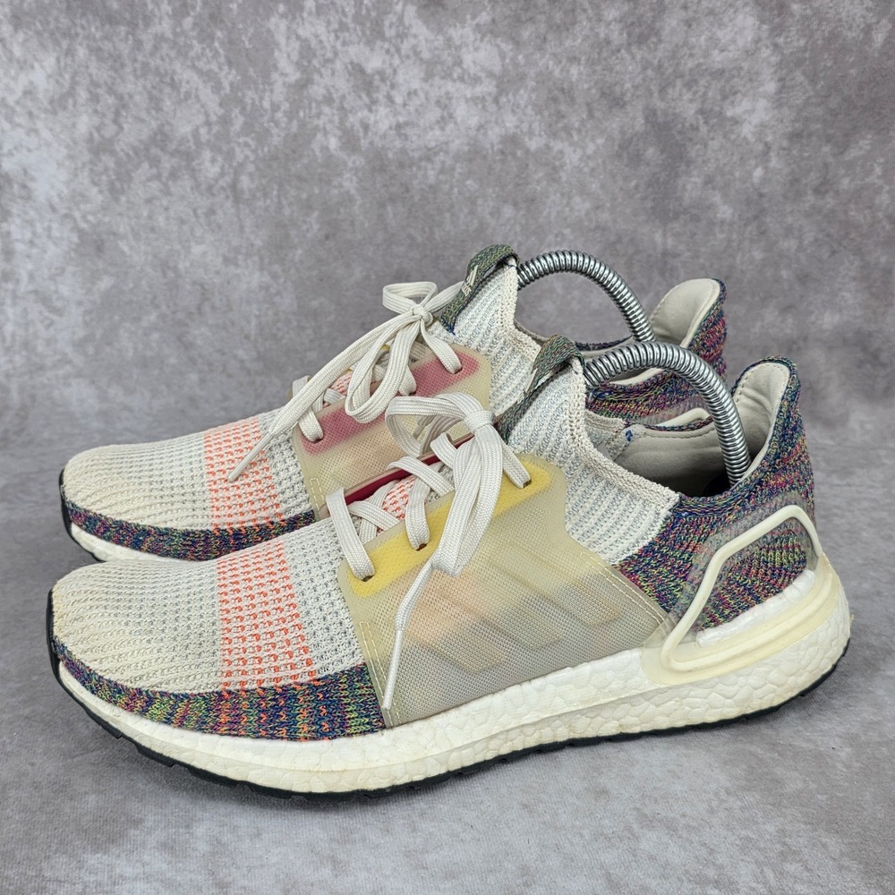 Adidas Ultraboost 19 Pride Multicolor EF3675 Mens Size 8.5 Running Shoes